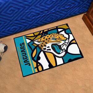 FANMATS 7355 Jacksonville Jaguars Field Runner Rug - 30in. x 72in.