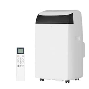 8,150 BTU (12,000 BTU ASHRAE) Portable Air Conditioner with Dehumidifier and Remote Cools 550 sq. ft. in White