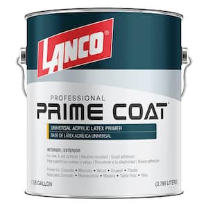 Lanco 1 gal. Prime Coat Acrylic Latex Interior/Exterior Wall Primer ...