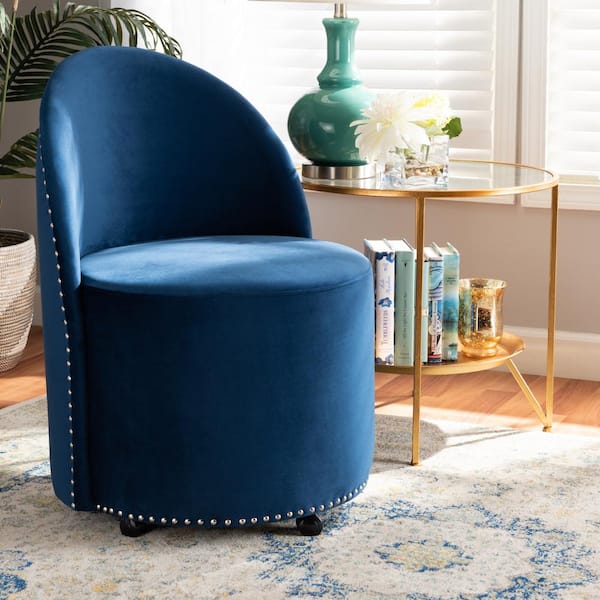 nautica navy blue accent chair