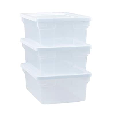 Rubbermaid Commercial Products Food/Tote Box RCP3300CLE - The Home Depot