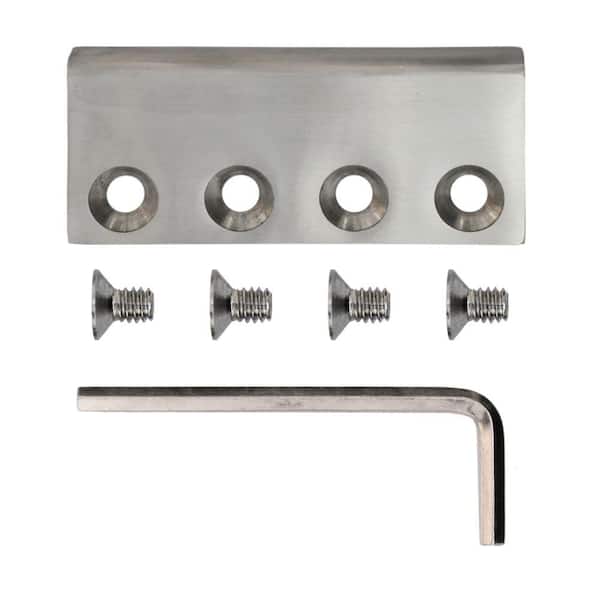 Stainless Glide Flat Rail Connector for Stainless Steel Rail