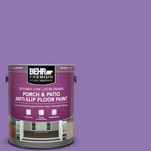 1 gal. #P570-5 Romantic Moment Textured Low-Lustre Enamel Interior/Exterior Porch and Patio Anti-Slip Floor Paint