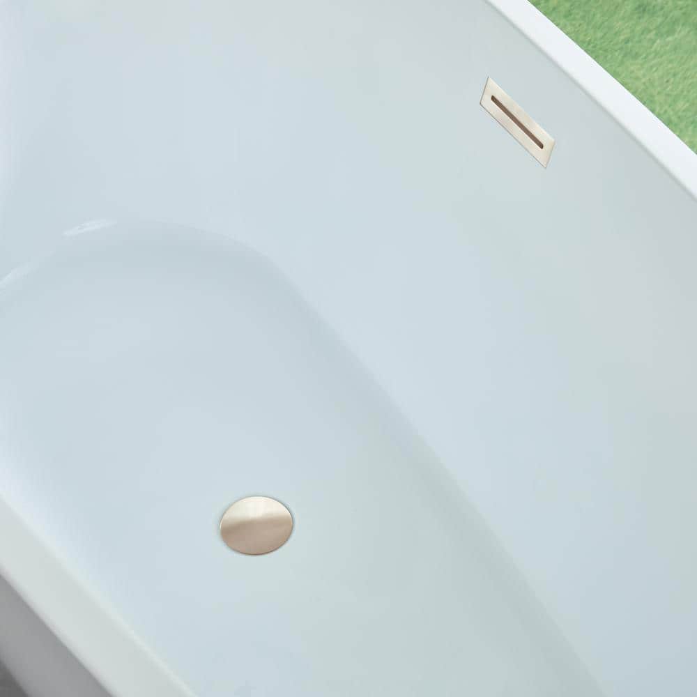 Freestanding Soaking Acrylic Bathtub