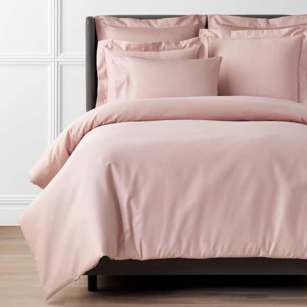 The Company Store Legends Hotel Rose Water 450 Thread Count Wrinkle-Free Supima Cotton Sateen Twin Duvet Cover