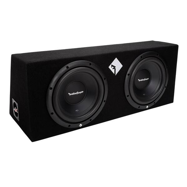 Rockford Fosgate 10 in. 800-Watts Dual Loaded Subwoofer Sub Enclosure