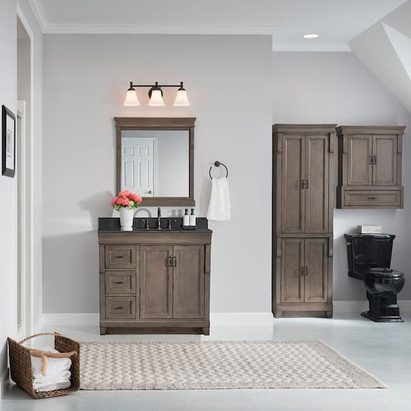 W Bath Vanity Cabinet Only, 36 Bathroom Vanity With Drawers On Left