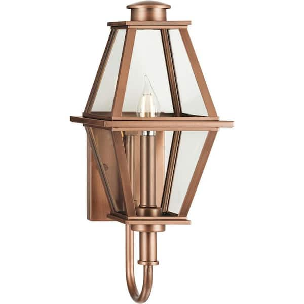 Bird of Paradise Lantern Rustic Outdoor Light Antique Copper Vintage Modern  Gas or Electric Individually Handcrafted for Excellence 