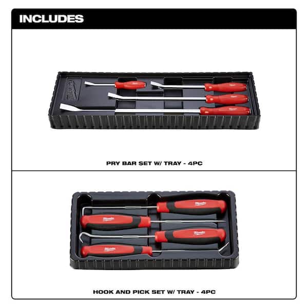 Pry Bar Set (4-Piece)