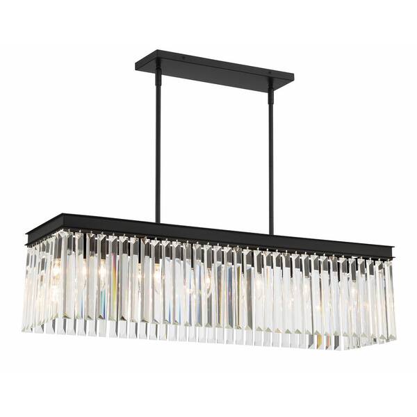 New HQ Acrylic Prism Chrome Easy Fit Pendant Lamp Shade Ceiling Light Pendant 