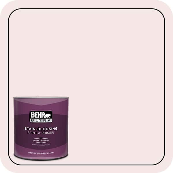 BEHR ULTRA 1 qt. #120A-1 Light Chiffon Extra Durable Eggshell Enamel Interior Paint & Primer