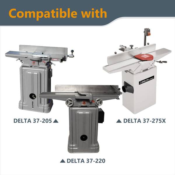 POWERTEC 6 in. Jointer Knives for Delta 37-658 37-190 37-195