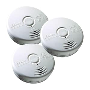 10-Year Worry Free Smoke & Carbon Monoxide Detector, Lithium Battery Powered, Fire Alarm & CO Detector, 3-Pack