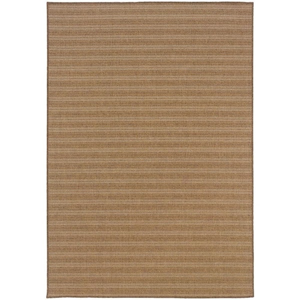Caicos Tan 9 ft. x 13 ft. Area Rug