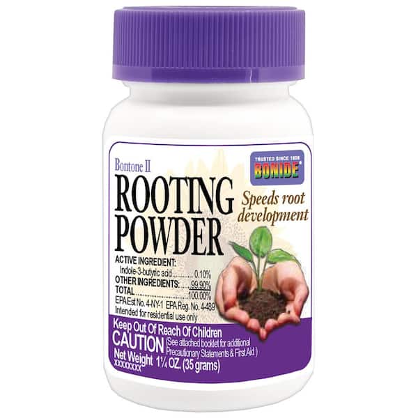 Bonide Bontone II Rooting Powder, 1.25 oz. Ready-to-Use Dust for Houseplants and Transplants Speeds Root Development
