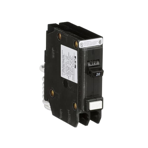BR 20 Amp Single Pole Self Test Ground Fault Circuit Breaker BR 20 Amp Single Pole Self Test Ground Fault Circuit Breaker