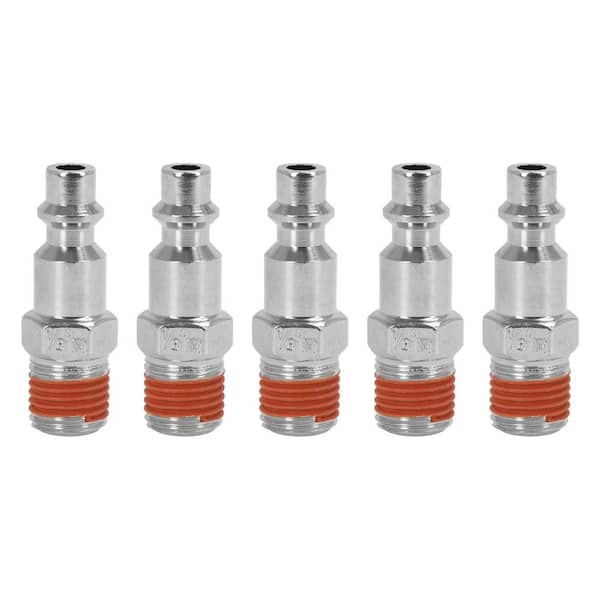 1/4 in. MNPT Industrial Plugs, Includes: 5-Male Plugs