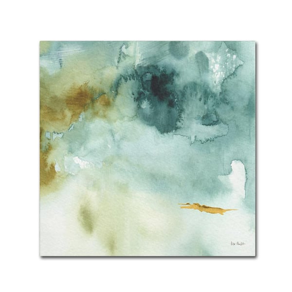 Trademark Fine Art 14 in. x 14 in. "My Greenhouse Abstract IV" by Lisa Audit Printed Canvas Wall Art