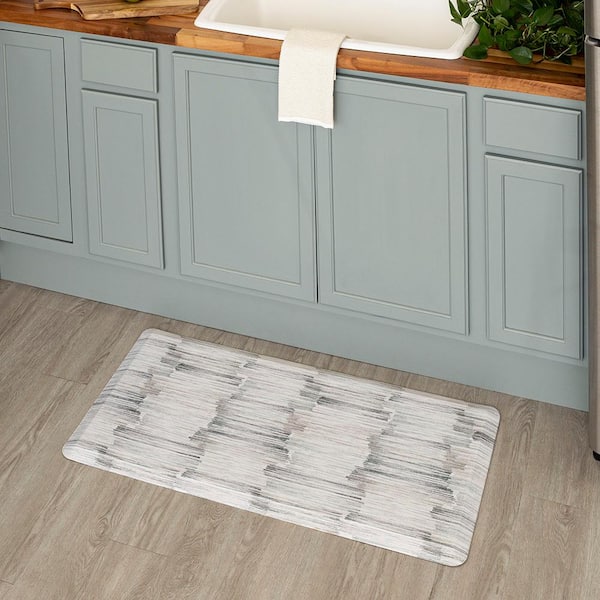 Vogeo Stone 20 in. x 42 in. Kitchen Mat