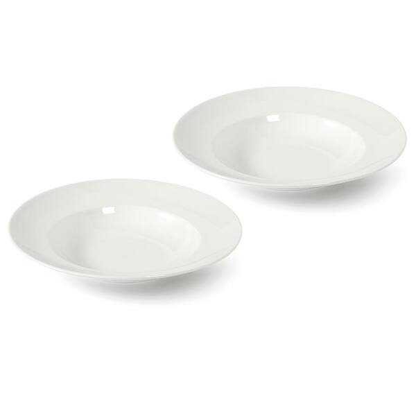 Villeroy & Boch Group Vivo Fresh Collection 2-Piece White Pasta Bowls