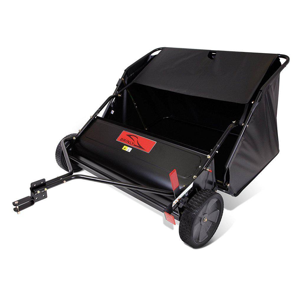 Brinly-hardy 42 in. 6-brush high-speed tow-behind lawn sweeper