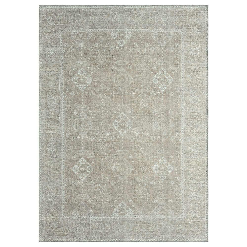 Legacy Imperial 8 ft. x 10 ft. Antique Traditional Bordered Washable Area Rug price history on PriceWatchPro