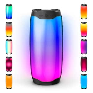 Thrill Bluetooth Battery Powered Speaker with Color Changing Lights and Weatherproof Design