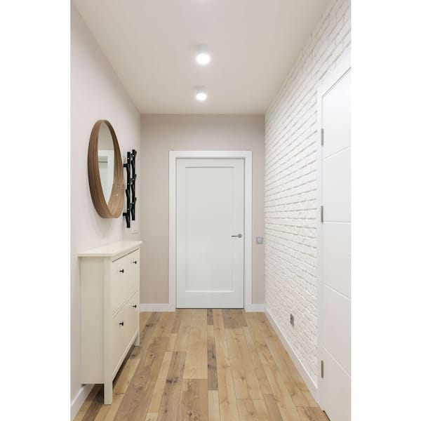 Builders Choice 32 in. x 80 in. Right-Handed 1-Panel Shaker Solid