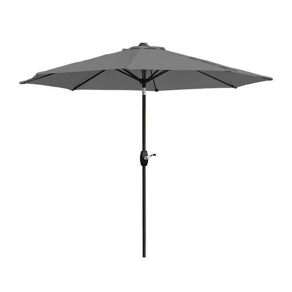 Westin Outdoor 9 Ft Patio Market Umbrella with Tilt authentic & Crank, Coffee