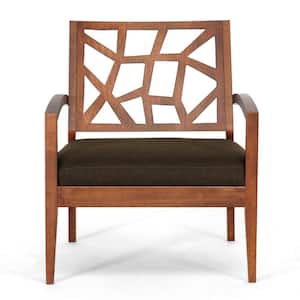 Jennifer Brown Fabric Upholstered Lounge Chair