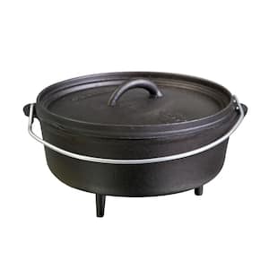 BBQ Dragon Heavy-Duty Cast Iron Dutch Oven Designed for Grills and Outdoor  Cooking BBQD200 - The Home Depot