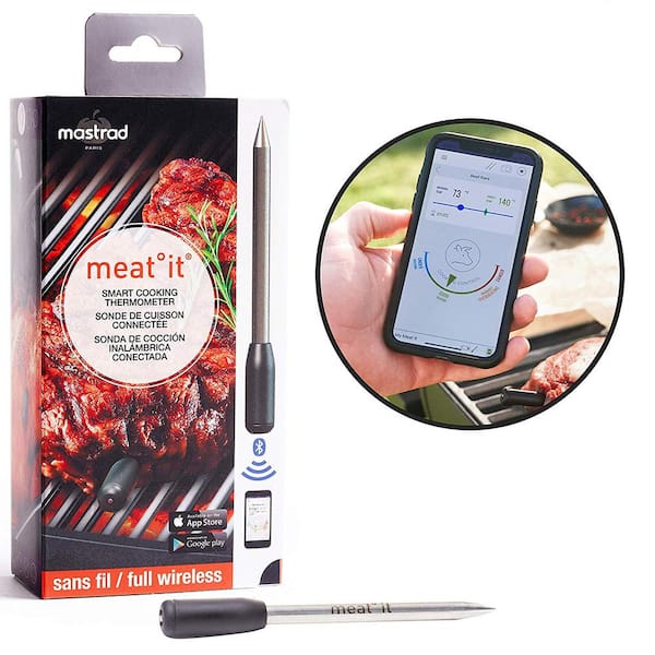 Bluethooth Wireless Smoker BBQ Grill Fleischthermometer mit Phone APP 6 Sonden 