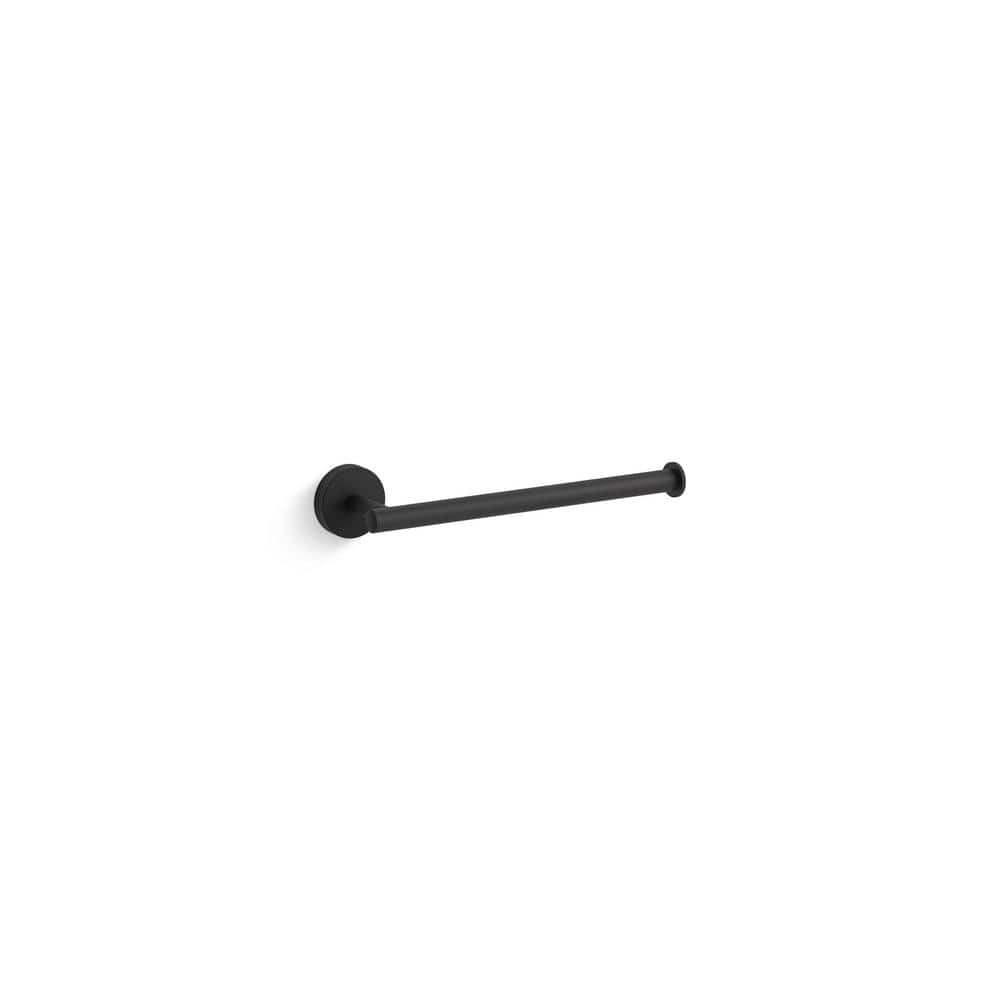 KOHLER Elate 9.13 in. Towel Bar in Matte Black