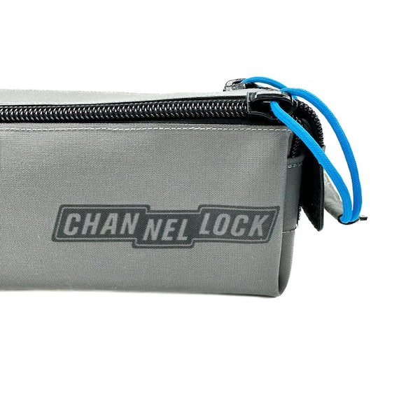 Channellock 3.5 in. Premium Double Zip Tool Pouch ZPS2G - The Home