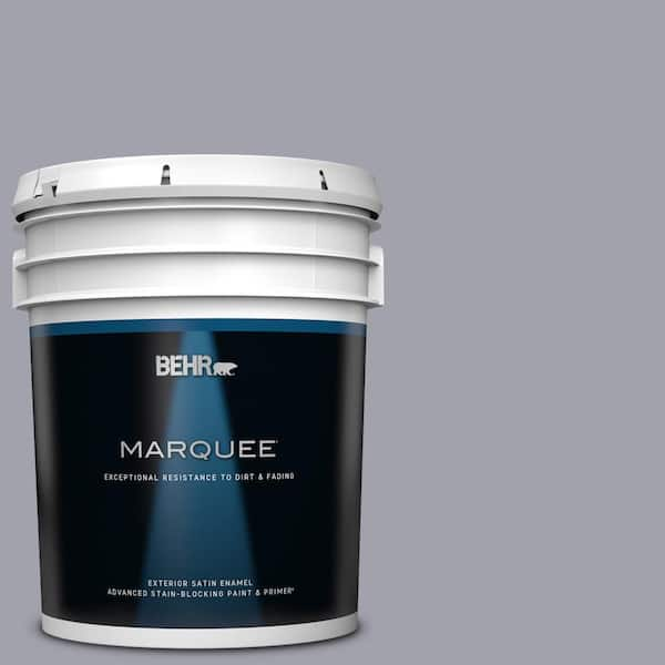 BEHR MARQUEE 5 gal. #MQ5-08 Masterpiece Satin Enamel Exterior Paint & Primer