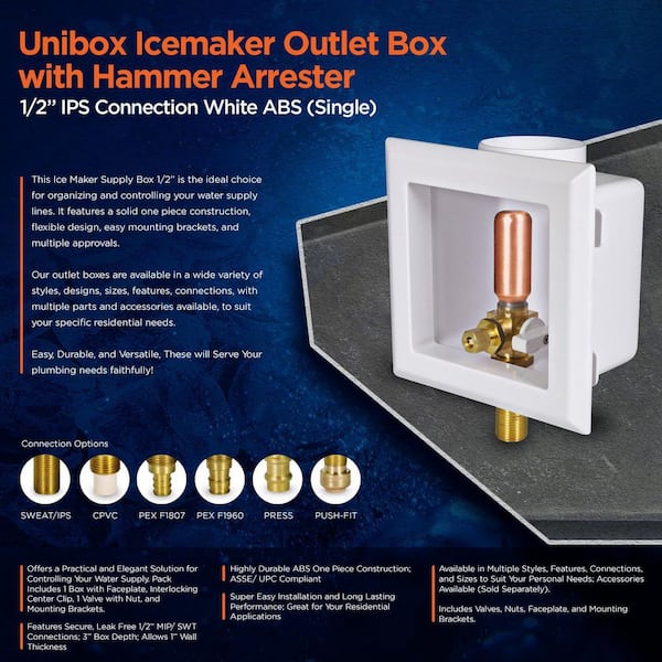 Ice Maker Water Supply Kit (Universal)