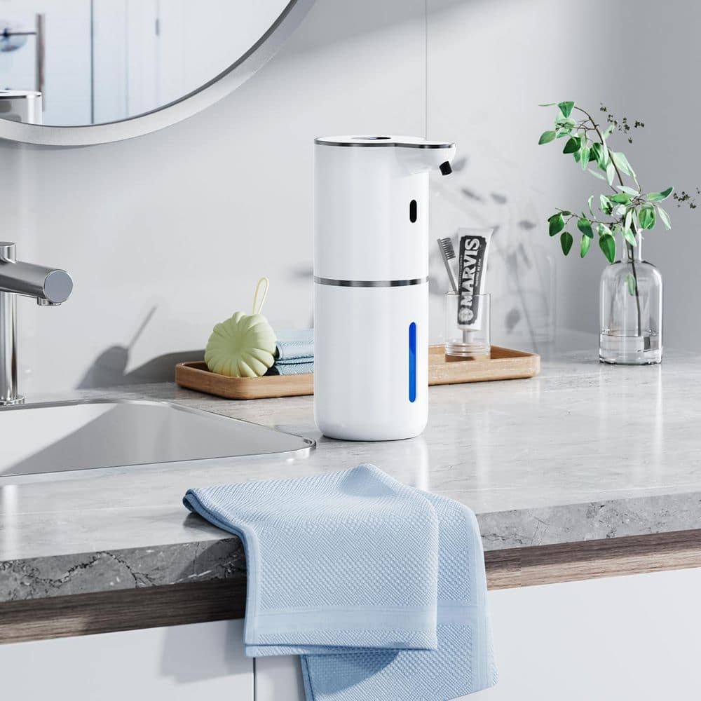 Automatic Dish Soap Dispenser Touchless, Liquid Hand Soap Dispenser for Bathroom Kitchen, Wall Mount and Countertop Use price history on PriceWatchPro