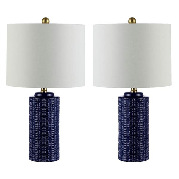 navy blue table lamps