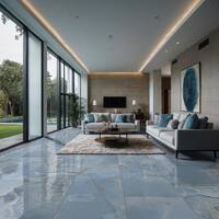 Agua Linda 24 in. x 48 in. Polished Onyx Look Porcelain Floor and Wall Tile (16 sq. ft./Case)