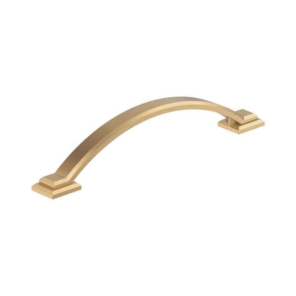 Sheffield 5-1/16 in. Center-to-Center Traditional Champagne Bronze Arch Cabinet Pull