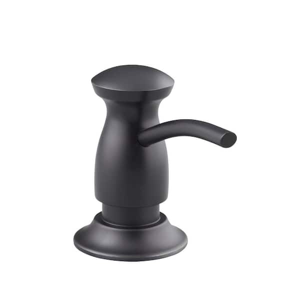 KOHLER Transitional Design Soap/Lotion Dispenser in Matte Black