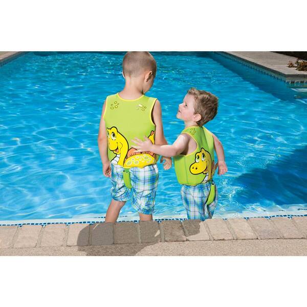 Poolmaster Dino Swimming Pool Float Vest 3-6 Years Old 50567 - The