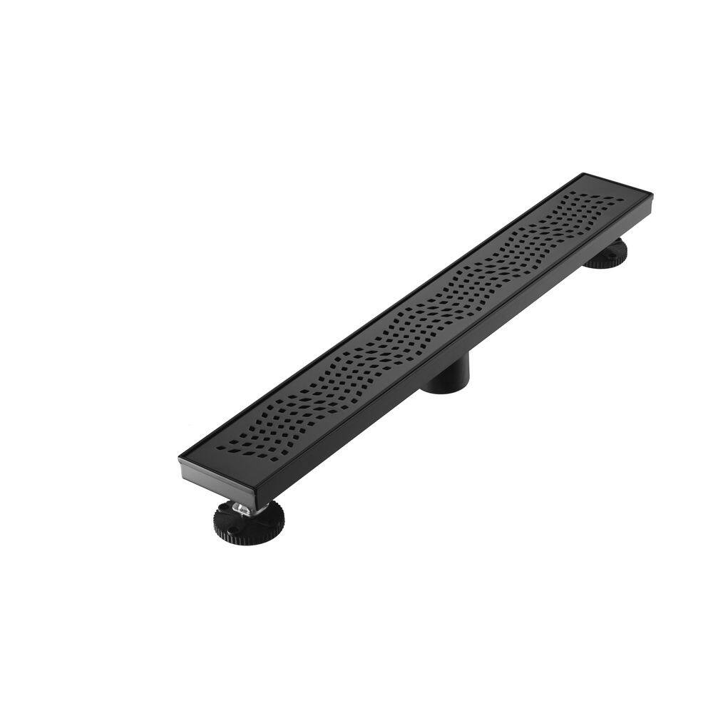 Elegante Drain Collection 32 in. Linear Stainless Steel Shower Drain