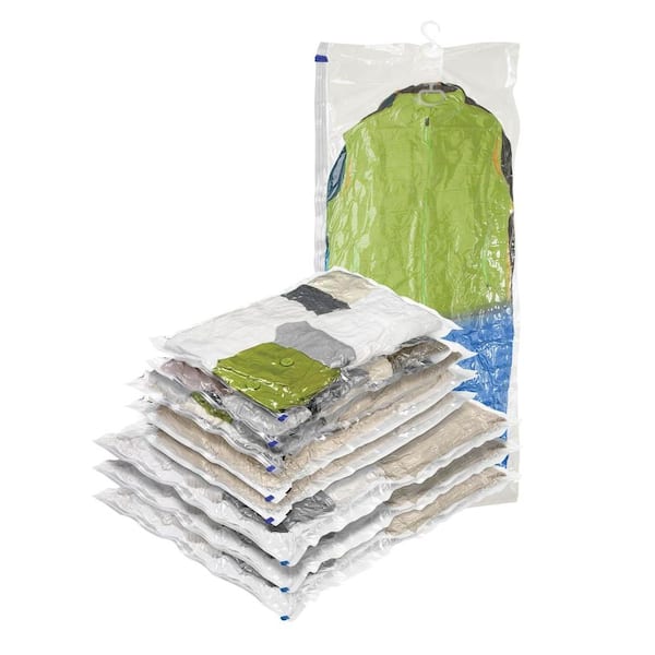 Sto-Away Vacuum Sealer Bag (Set of 2) 82-9320-NR - The Home Depot | Vacuum  bags, Vacuum seal storage bags, Space bags