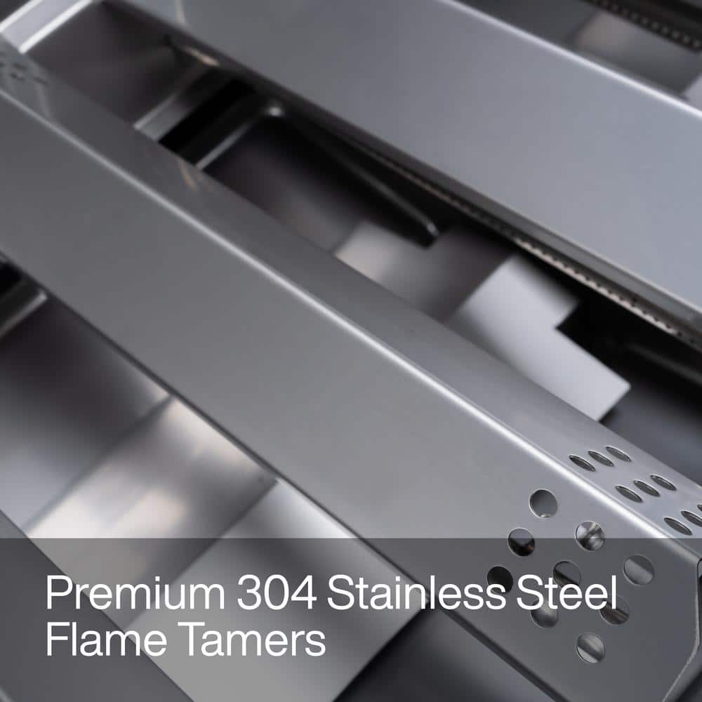 Spire 5-Burner Stainless Steel Propane BBQ Grill Island