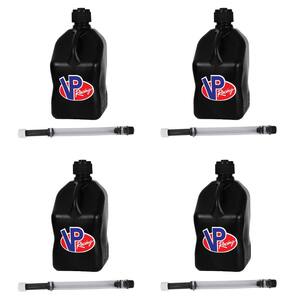 5 Gal. Motorsport Racing Liquid Can (4-Pack) and 14 in. Hose (4-Pack)