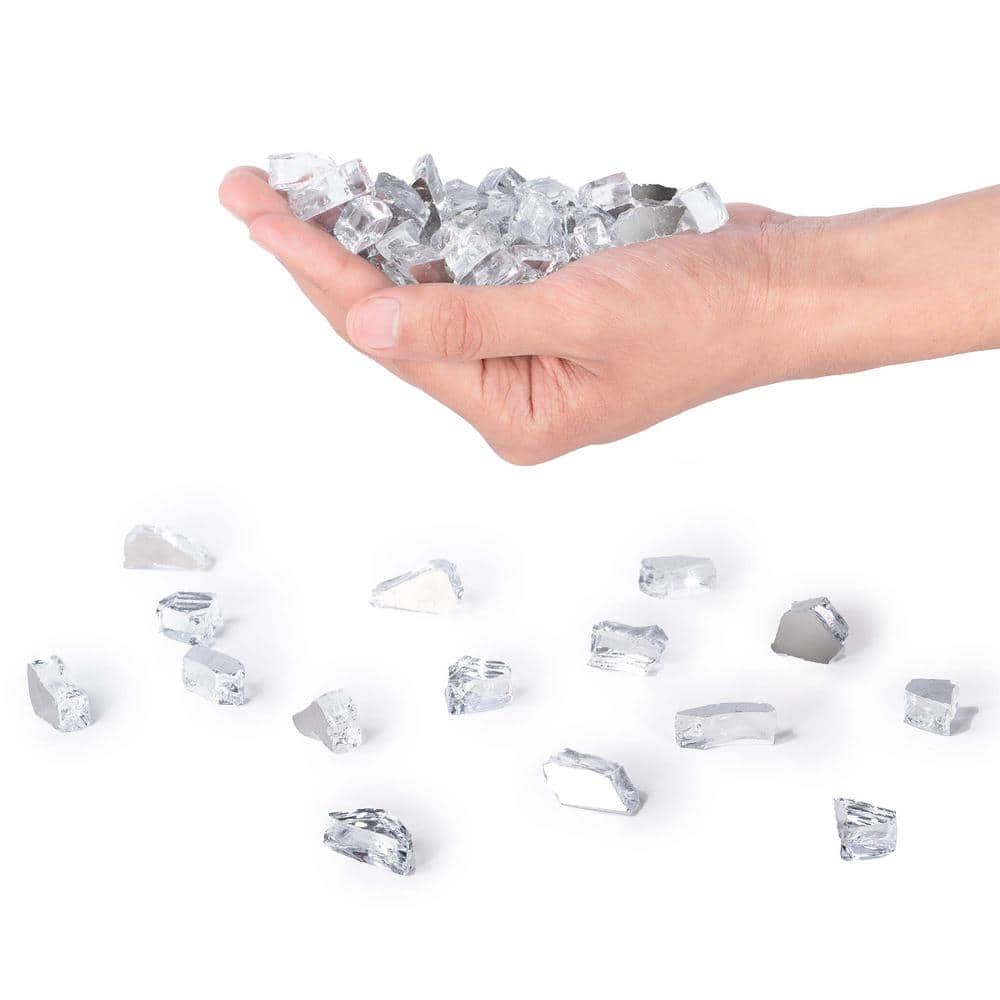 Diamond Starlight Reflective Tempered Fire Glass, 10 lb