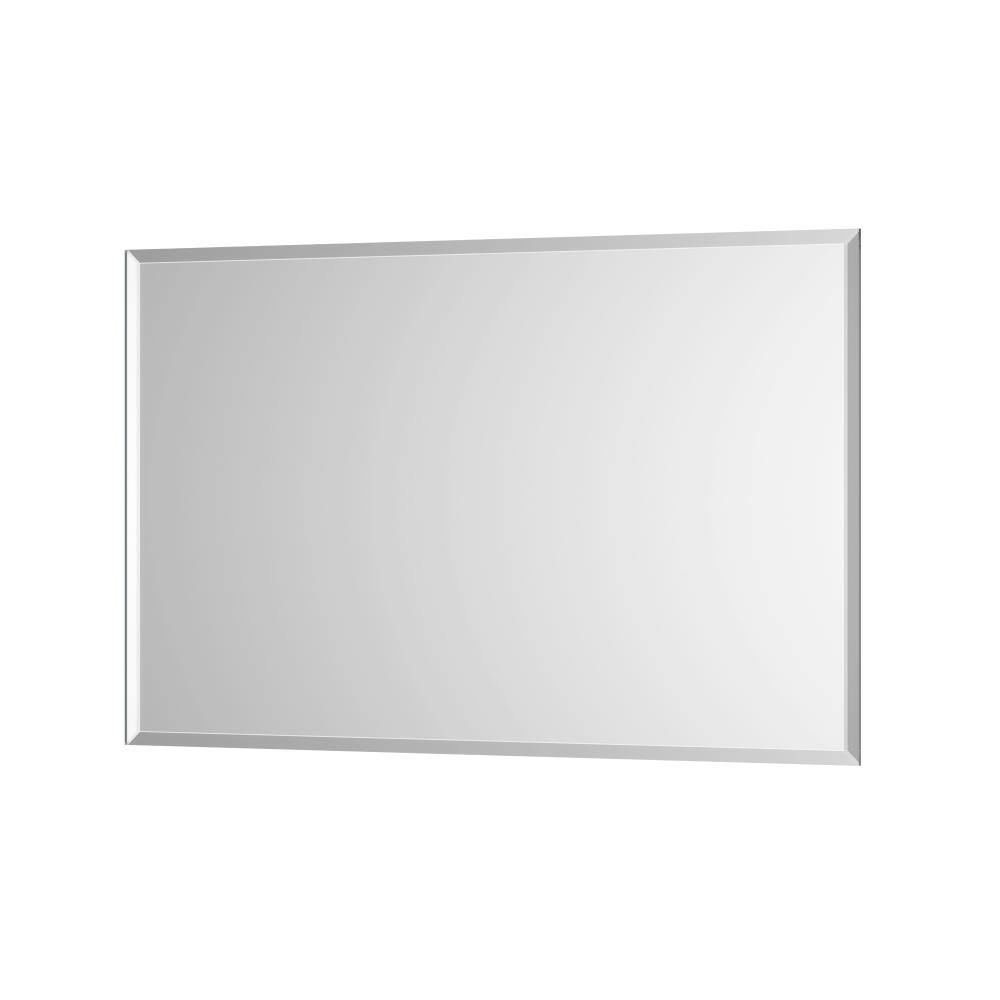 55 in. W x 36 in. H Rectangular Beveled Edge Frameless Wall Mount Decorative Bathroom Mirrors price history on PriceWatchPro
