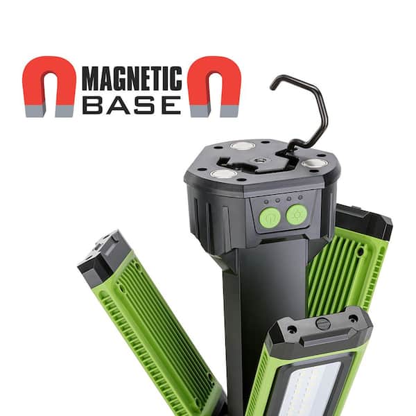 PowerSmith 4500 Lumen Rechargeable LED Tripod Work Light PWLR045T