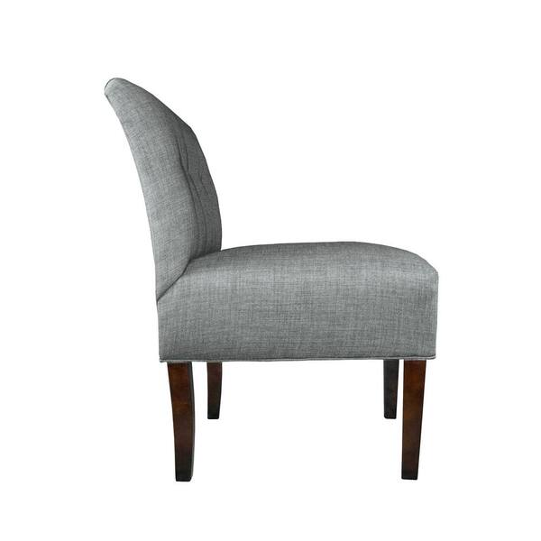 MJL Furniture Designs Samantha Key Largo Ash Button Tufted Accent 